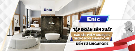 Enic là thương hiệu sản xuất và phân phối các sản phẩm thông minh Smarthome nổi tiếng đến từ Singapore